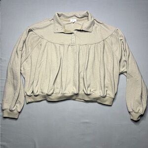 Aerie Women’s Oversized Cropped Sweater Size Medium